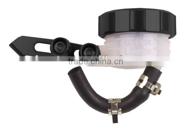 High Performance CNC Motorcycle Brake Tank Reservoir for Honda Yamaha Suzuki Kawasaki Aprilia BMW Ducati KTM Black
