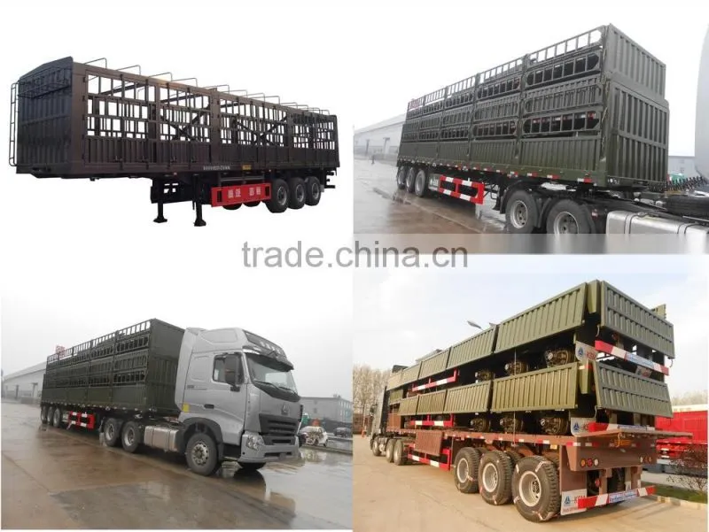 livestock trailer fence trailer stake truck semi horse trailer