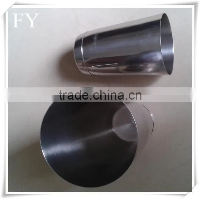 Large Cocktail Shaker, Martini Shaker, Malt Milkshake Cup, Polished Stainless Steel