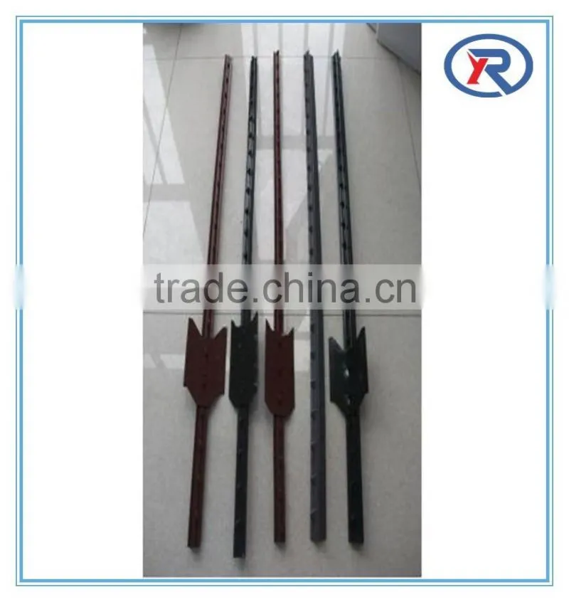high quality low price metal t bar fence post/fence parts/tree fence posts