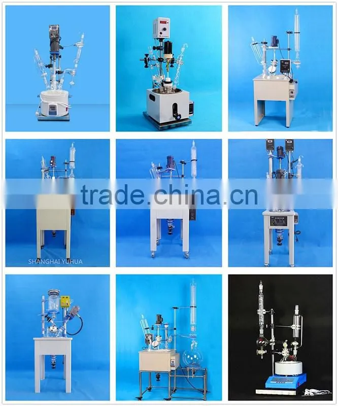 2L Single-Layer glass reactor For Laboratory