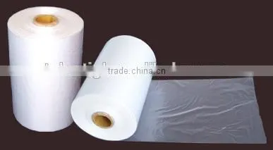 pe bag roll thin cheap vest bag T shirt bag