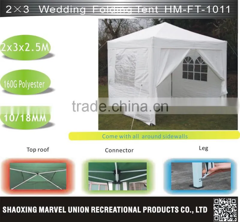Outdoor easy up folding canopy wedding tent