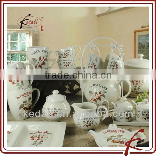 hotel ceramic dinnerware set