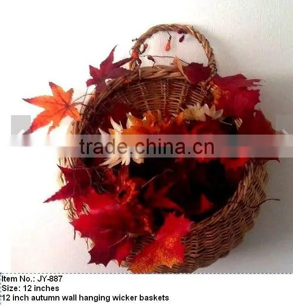 jiayu Wholesale empty willow flower vase baskets