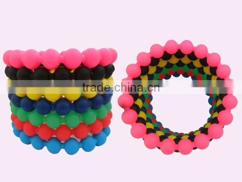 2013 Christmas shamballa Prayer beads bracelet Silicone