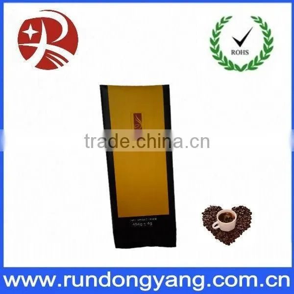 High quality side gusset coffee bag side gusset bag for coffee