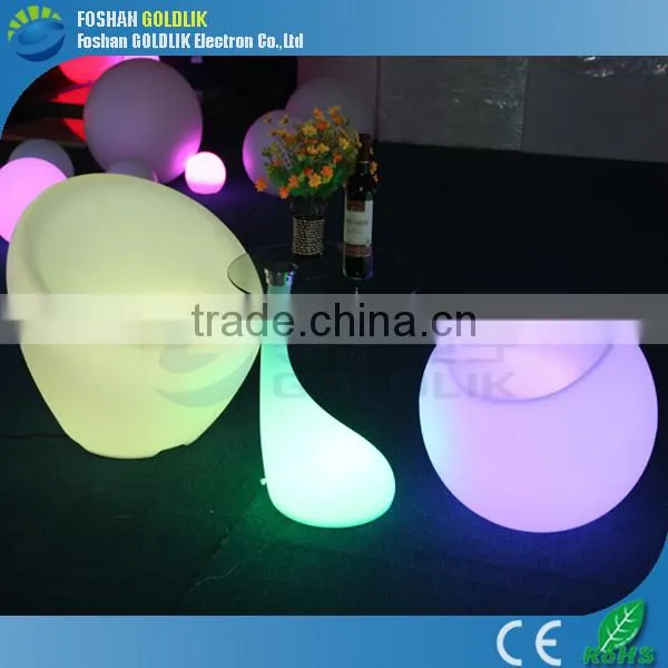 Hot Sale Home Furniture Bedside Table with LED Light