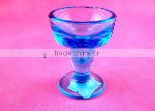Hot sales colorful glass candle holder/ glassware