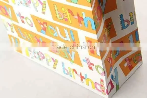 Foldable Gift Bag With Card/ Shopping Bag