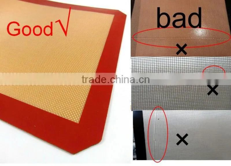 factory price custom non-stick silicone baking sheet silicone baking liner silicone baking mat