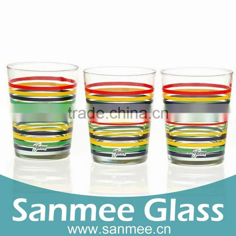 4PCS Gift Glass Set Hot Sales Design Logo Decal Drinkware