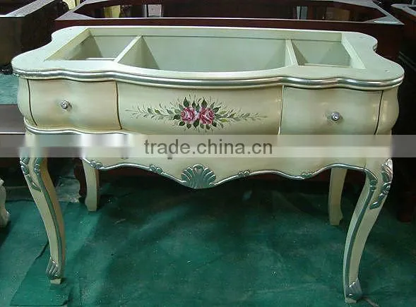 Bisini Lastest Soild Wood Bathroom Cabinet, European Style Vanity For Bathroom, Beautiful Antique Bath Vanities(BF08-4066)