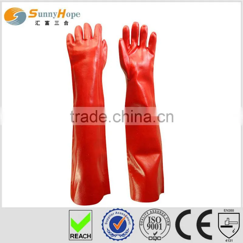 Sunnyhope long sleeve oil resistance working gloves