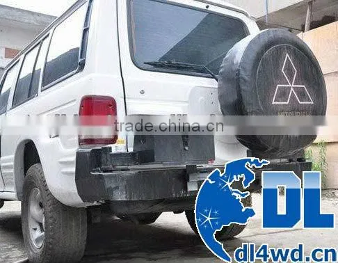 Pajero V31 car accessories bull bar off road parts for mitsubishi pajero rear bumper