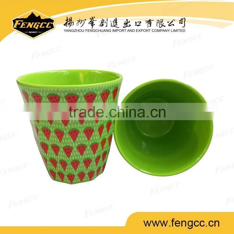watermelon full print melamine mug for coffee / water