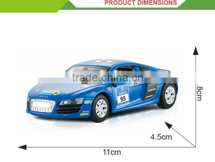 Hot selling remote control steering wheel alloy toy model cars 1:43