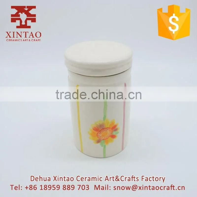 DEHUA Glazed Chinese Style Hand-painted Ceramic Jewelry Boxes