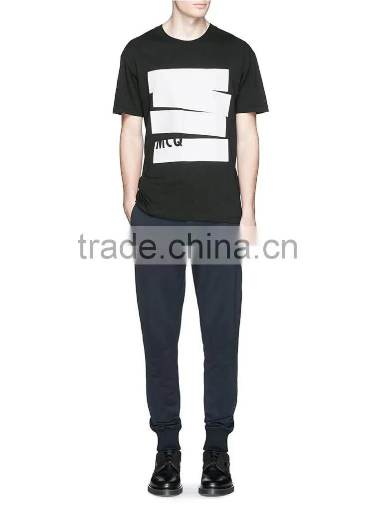 Cotton trousers new design pencil fit trousers baggy trousers