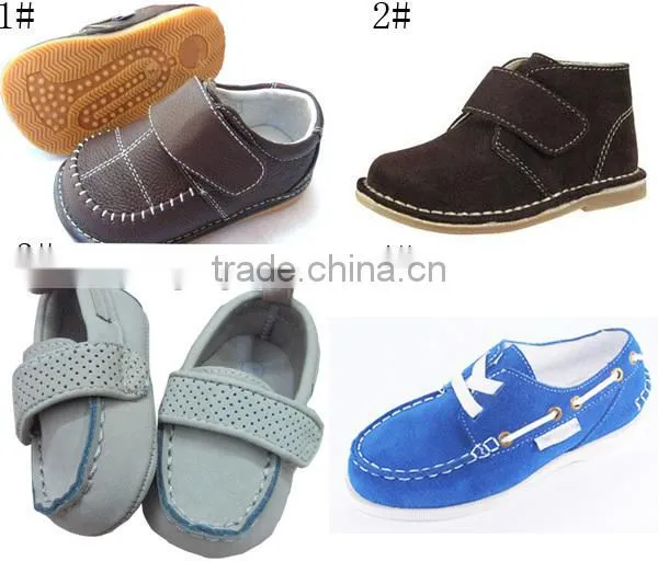 China Wholesale kids Italian brand handmade leather shoes