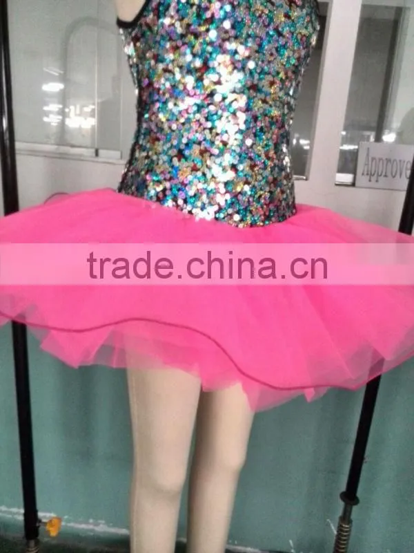 2014 - new -winter' colorful princess ballet tutu -girls' dance costume skirt-children and adults