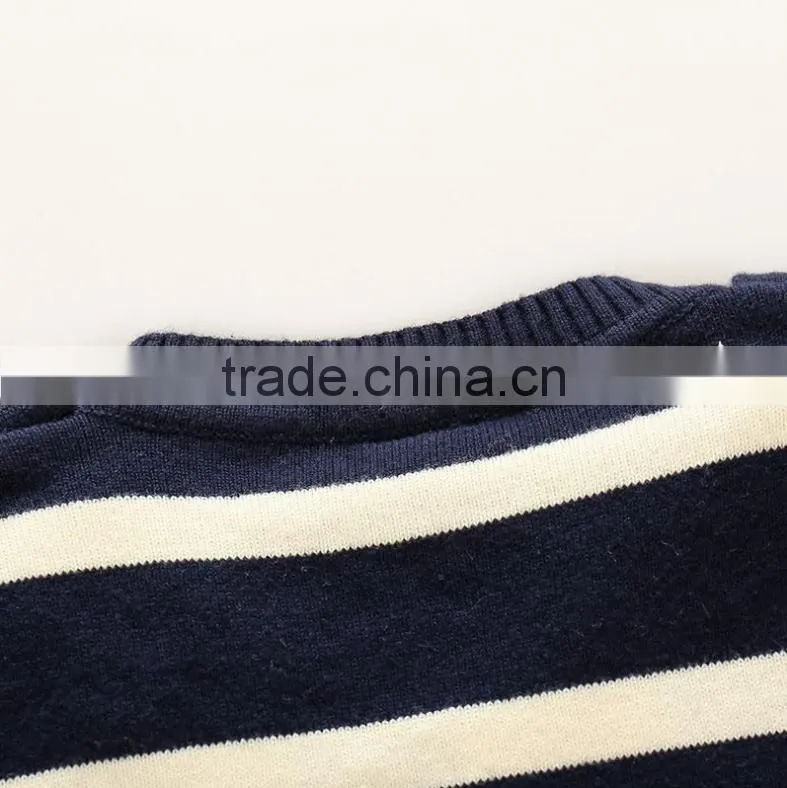 New Design Children Striped Sweaters Long Sleeve Knitting Boy Pullover