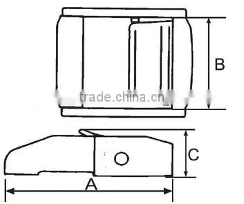 1" Stainless Cambuckle CB0425-2