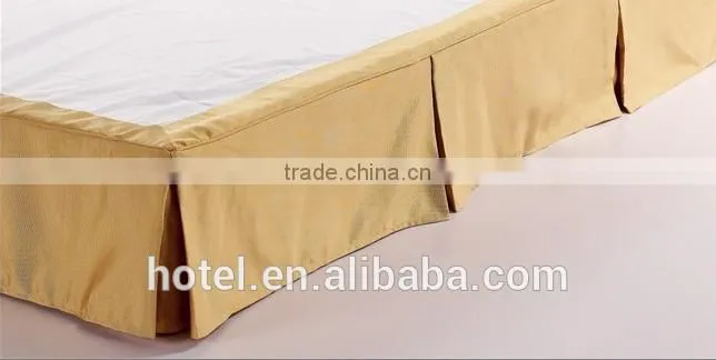 hotel bed skirt,popular bed skirt for hotel using, fitted bed skirt