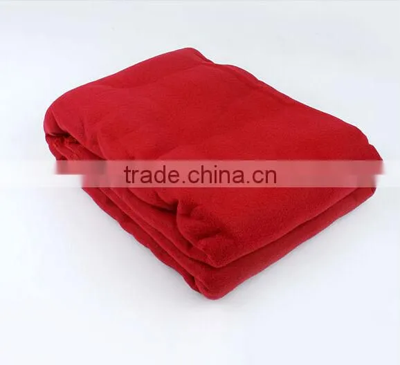 100% polyester flat screen printing Polar fleece tv blanket
