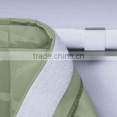 White polyester table skirting wedding fashion polyester table skirts