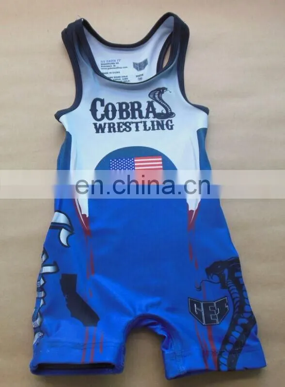 cheap custom sublimation wrestling singlets for sale