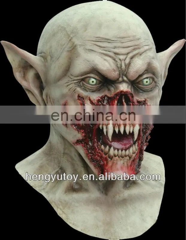 The Hot-selling festival celebration realistic Costume Show Props Full Head Latex Mask for Halloween props