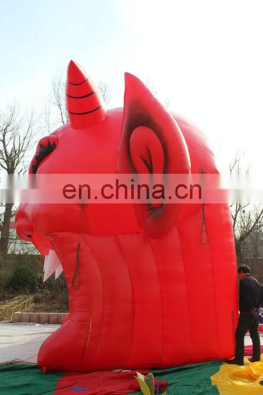 costomized new style inflatable tunnel tent of monster for advertising