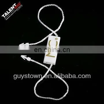 custom plastic name tag string for garment