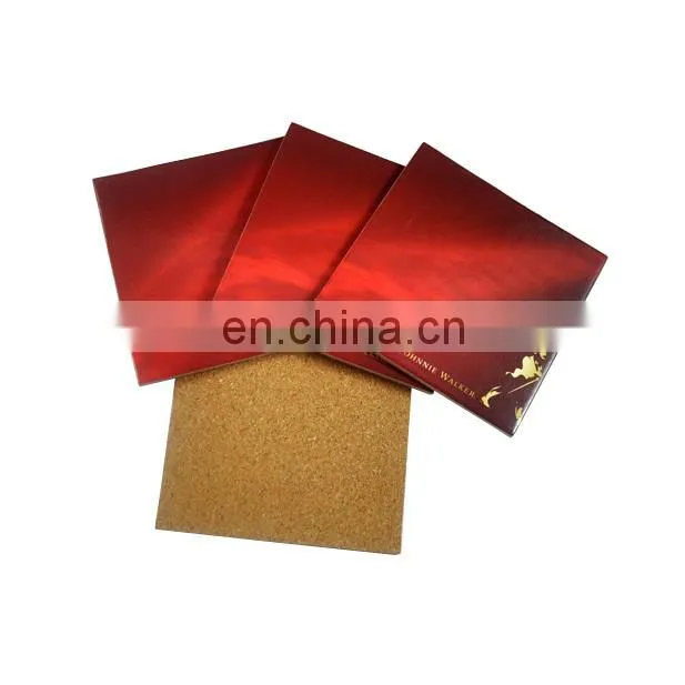 custom funny design cmyk full color printing cork puzzle placemat