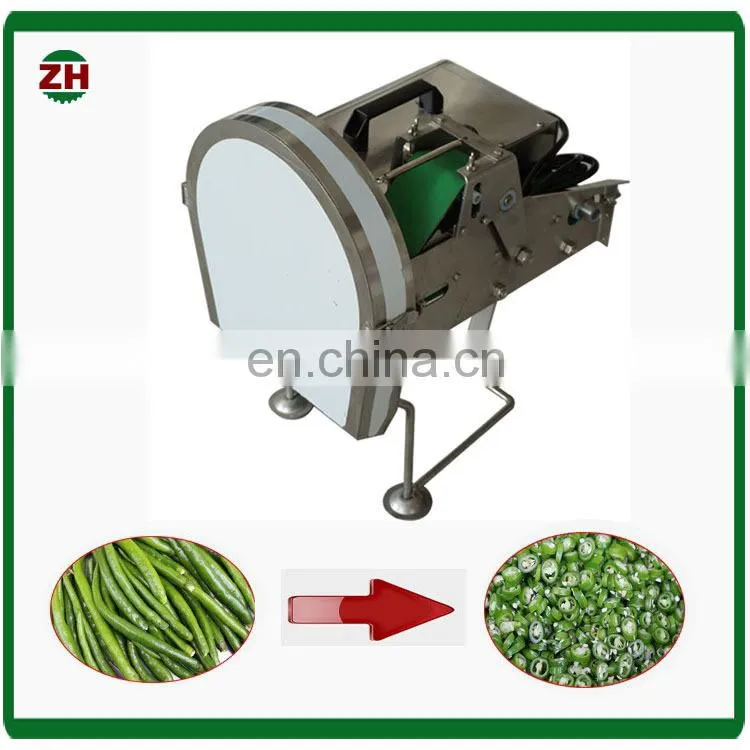 Belt conveyor red pepper vegetable cutting machine fruit slicer