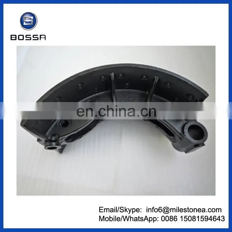 Truck trailer parts casting oil brake shoe 474311330 for japanese truck
