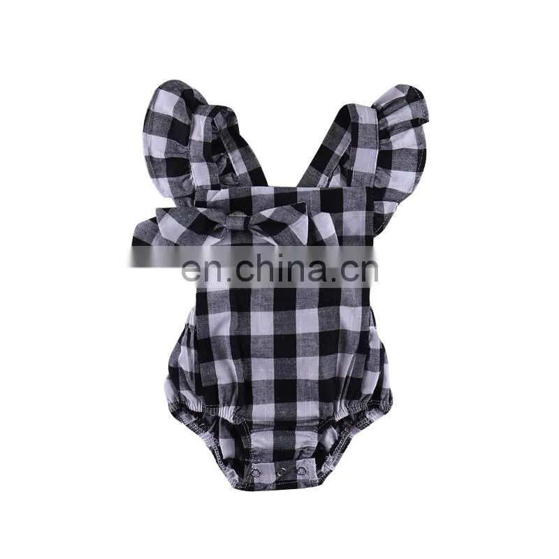 2018 summer cartoon printing baby rompers clothing