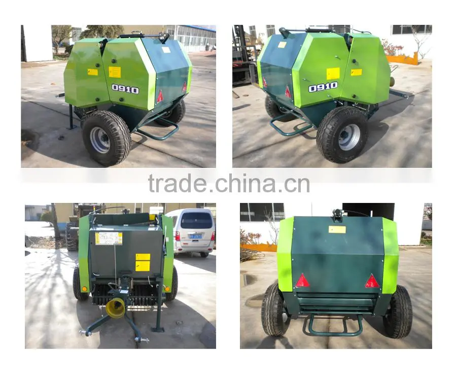 0850/870/910 mini round hay baler/ alfalfa hay