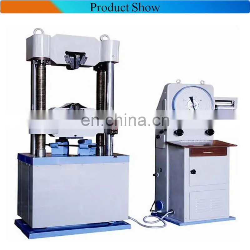 WE-C series Hydraulic Analog universal Testing Machine With Dynamometer