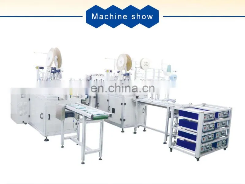 2021 New Automatic Disposable Surgical Face Mask Making Machine