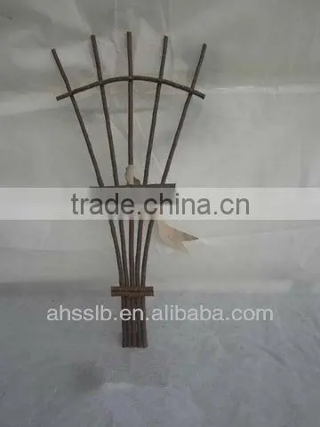 2013 woven willow wicker garden fence