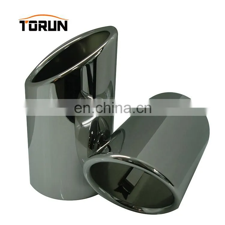 High performance car exhaust tips for audi a4 b8 Mirror polish