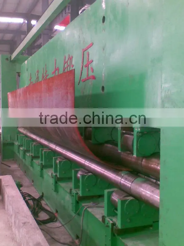 3-roller symmetrical plate rolling machine for ships