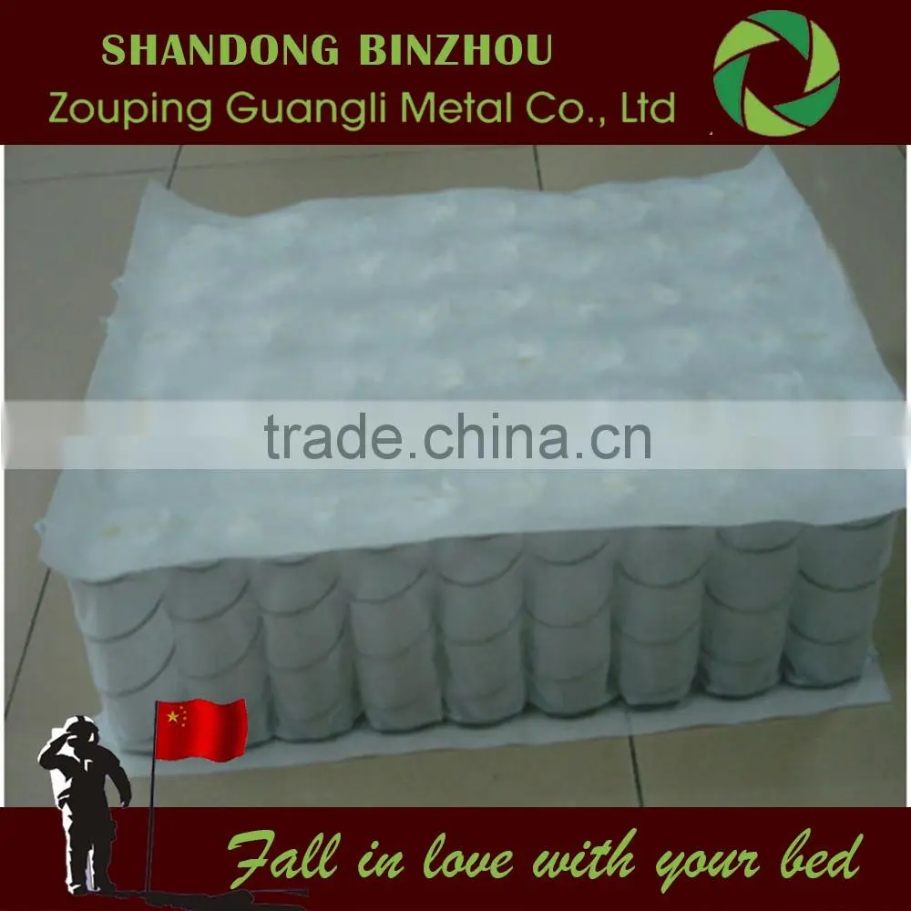 China Pocket spring from China manufacture for mattress reviews