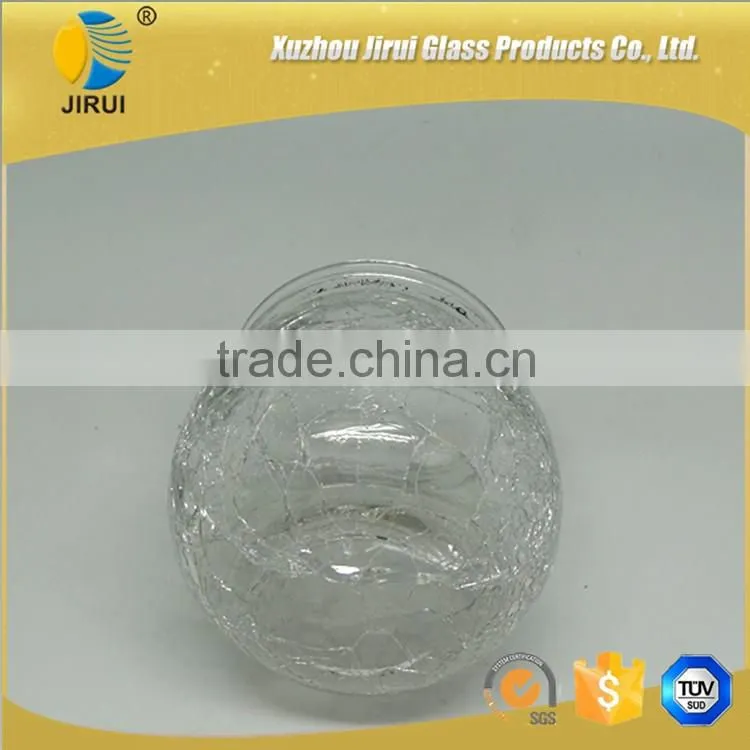 clear wide-necked quenching lamp shade