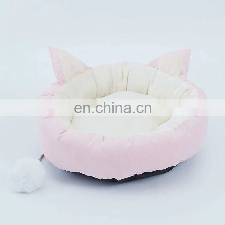 2020 Fashion Luxury Warm Cat Dog Pet Bed Pattern in Winter