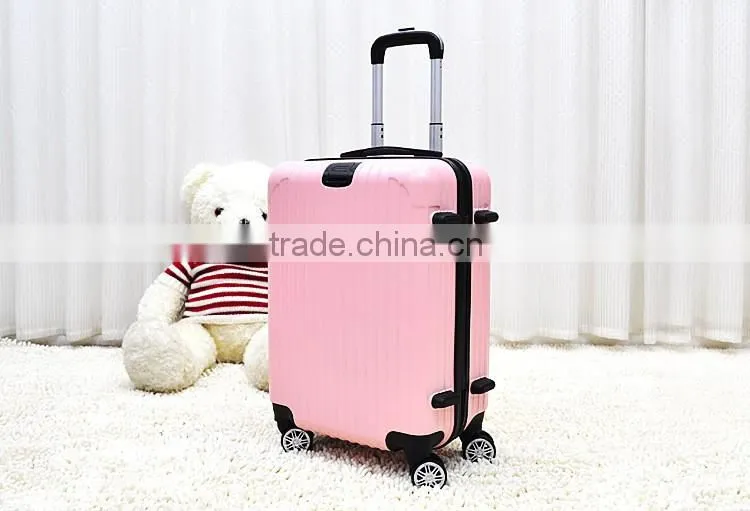 2015 pantone color hard shell trolley luggage