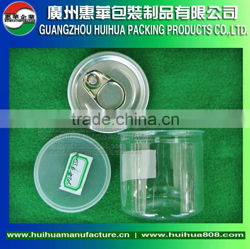 Transparent PET Cans