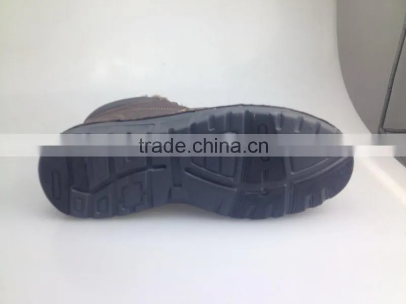 2016 High quality leather boot men warm fur lining light outsole hotsell styles